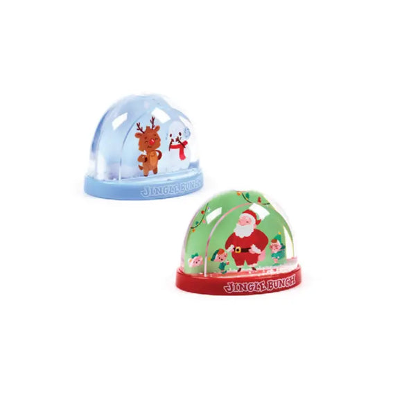 Jingle Bunch Medium Glitter Snow Globe