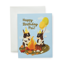 Campfire Birthday - Illustrated Birthday Card-1