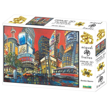 Dundas Square Toronto Prime3D 500 Pc Puzzle
