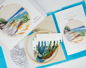 Bruce Peninsula DIY Embroidery Kit - 0