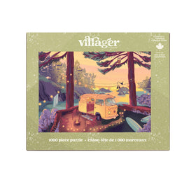 Twilight Campsite | 1000-Piece Puzzle | Designed in Canada - 0