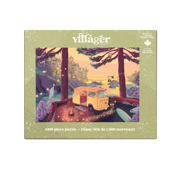 Villager Puzzles | Twilight Campsite | 1000-Piece Puzzle | Designed in Canada - 0