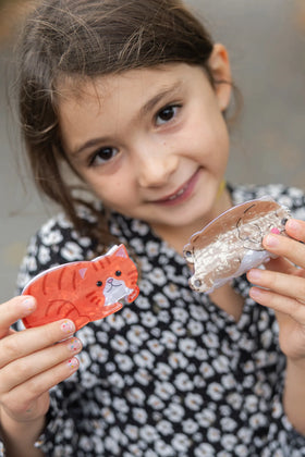 Raining Cats and Dogs Claw Clip - 0