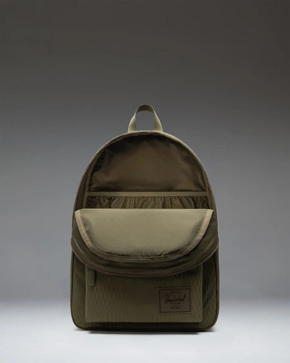 Herschel Classic Backpack in Ivy Green Diamond | XL - 30L