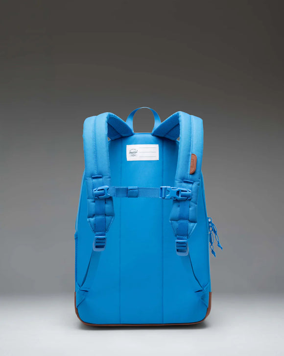 Herschel Heritage Backpack in French Blue/Saddle Brown | Youth - 26L