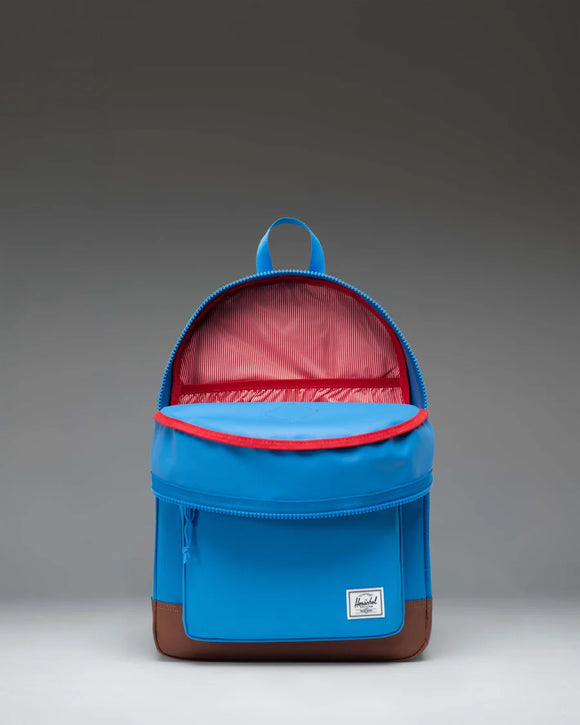 Herschel Heritage Backpack in French Blue/Saddle Brown | Youth - 26L