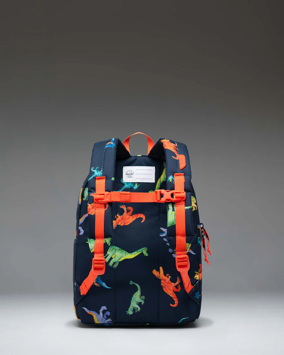 Herschel Heritage Backpack in Watercolour Dinos Darkest Navy | Kids - 20L