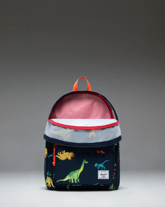 Herschel Heritage Backpack in Watercolour Dinos Darkest Navy | Kids - 20L
