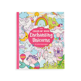 Enchanting Unicorns Colouring Book
