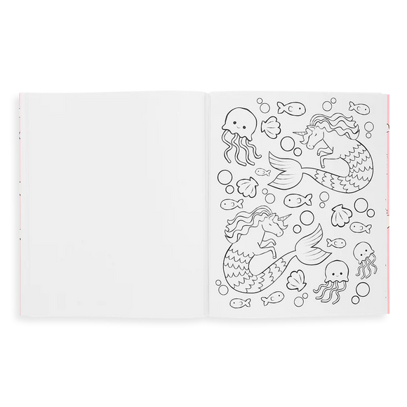 Enchanting Unicorns Colouring Book