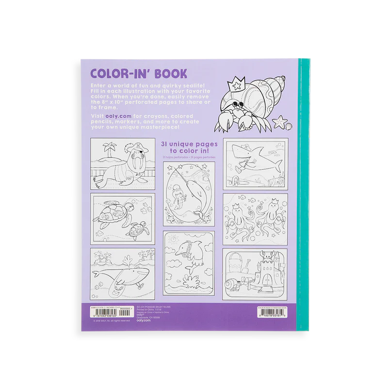 Outrageous Ocean Colouring Book