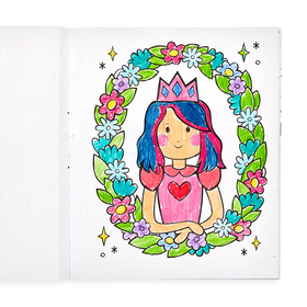 Princesses & Fairies Colouring Book - 0