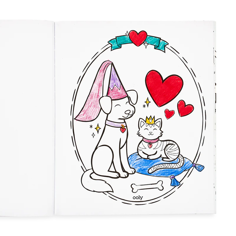 Princesses & Fairies Colouring Book