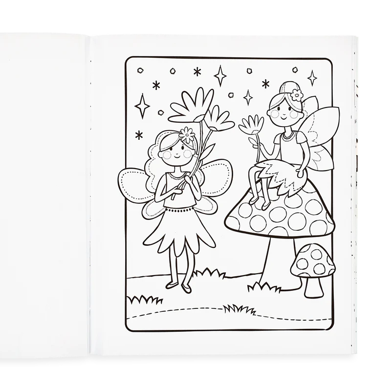 Princesses & Fairies Colouring Book