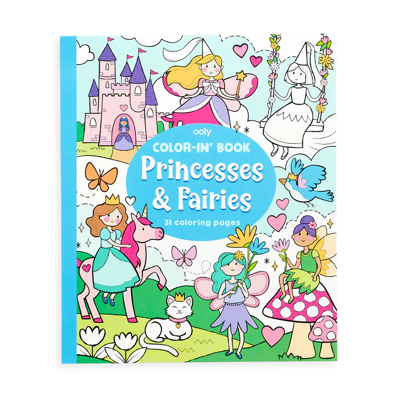 Princesses & Fairies Colouring Book