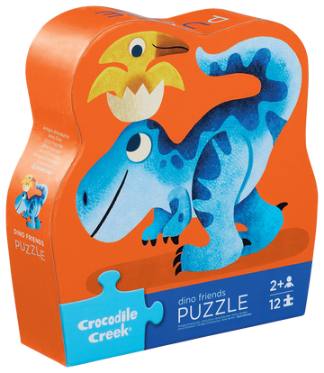 12 PC Mini Puzzle: Dino Friends