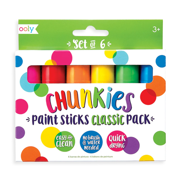 Chunkies Paint Sticks - Classic Pack - Set of 6