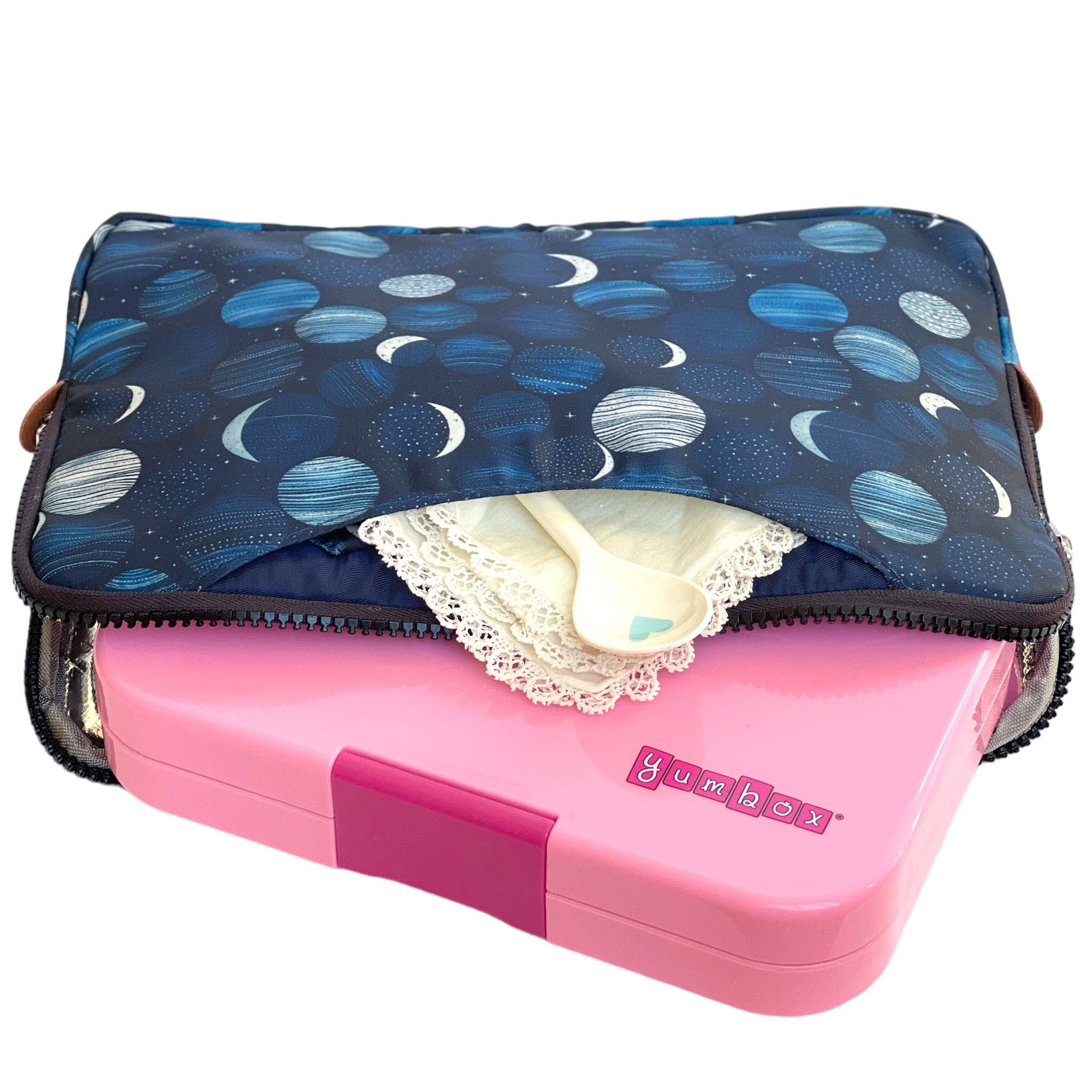 Yumbox Poche - Insulated Sleeve Lunch Bag (Lunar Print) - 0