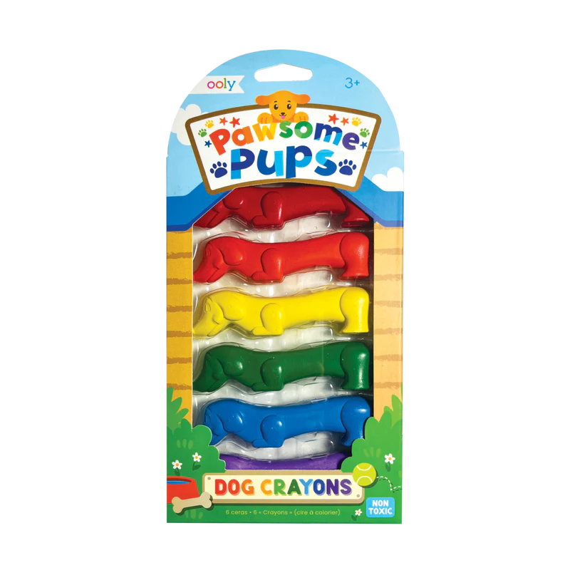 Pawsome Pups Dog Crayons