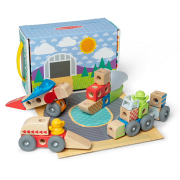 Blockables Vehicles Play Set - 0
