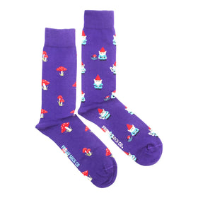 Men's Gnome and Mushroom Socks