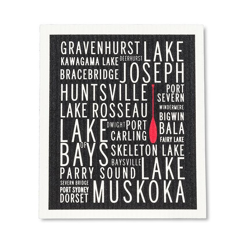 Muskoka Lakes Dishcloths Set of 2