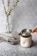 Tea Infuser with Dual-use Coaster Lid - Tea Steeper Strainer-8