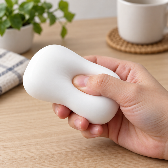 Soap Bar Squishy Toy – Crunchy Block Texture