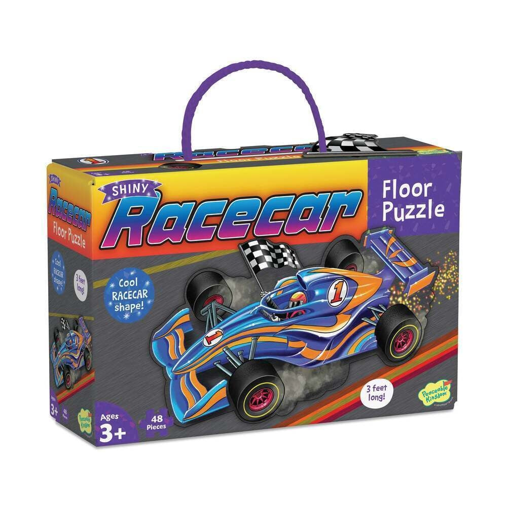 Floor Puzzle: Racecar (48pc)