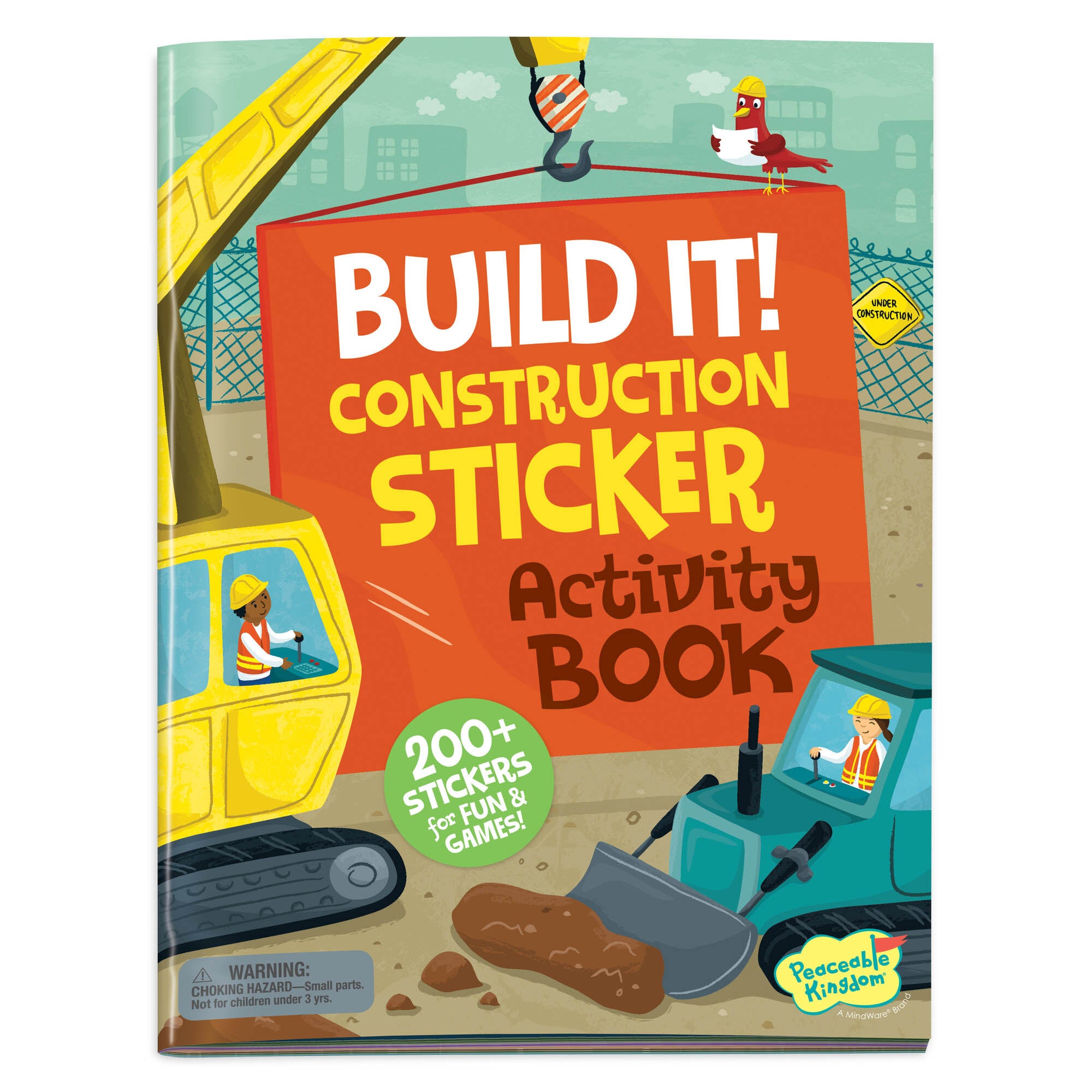 Build It! Sticker Activity Book | Caribou Gifts Inc.