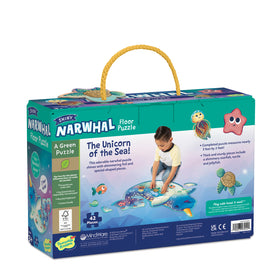 Floor Puzzle: Narwhal (42pc) - 0