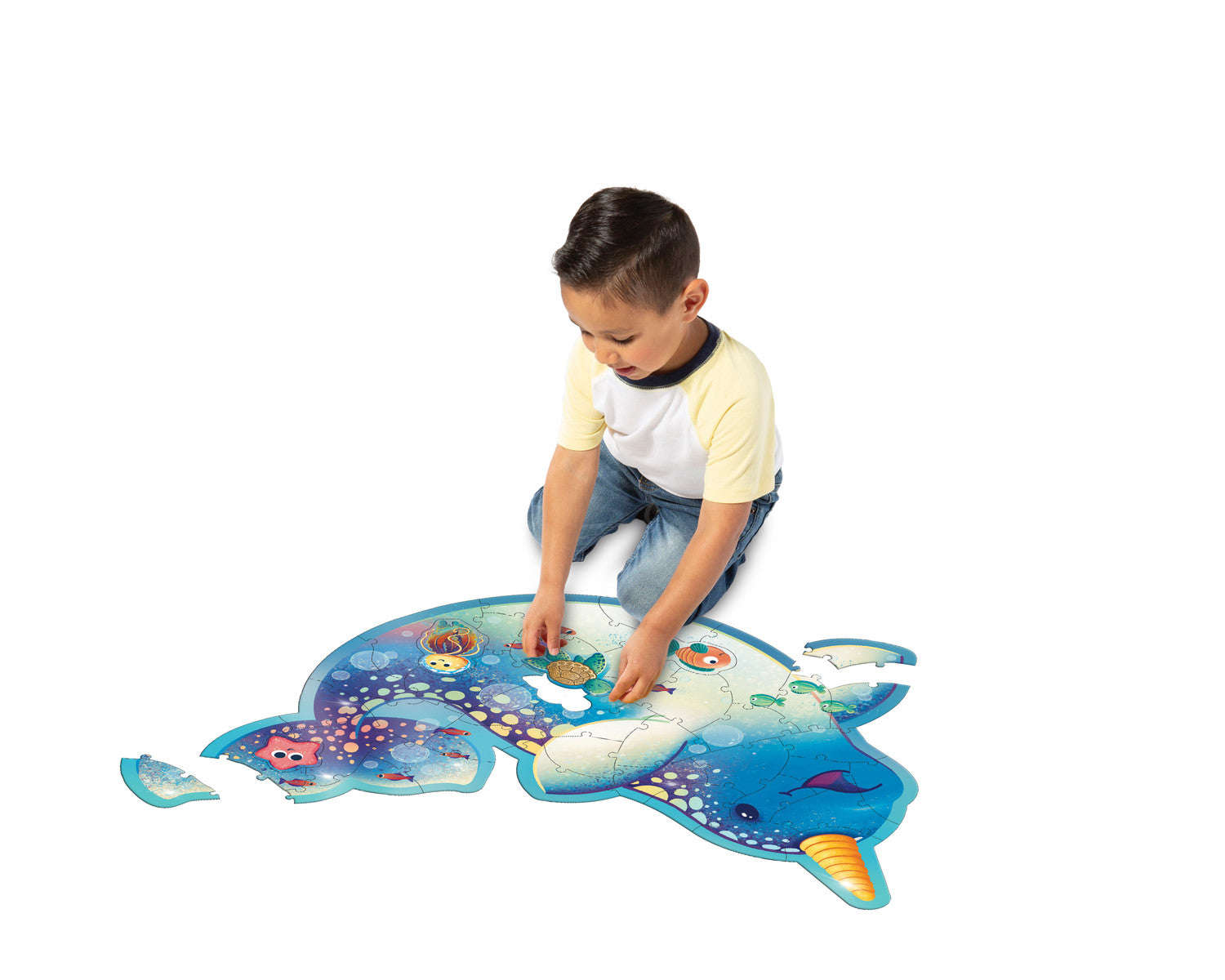 Floor Puzzle: Narwhal (42pc)