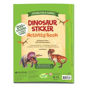 Dinosaurs Sticker Activity Book - 0