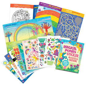Magical Ponies Sticker Activity Book - 0