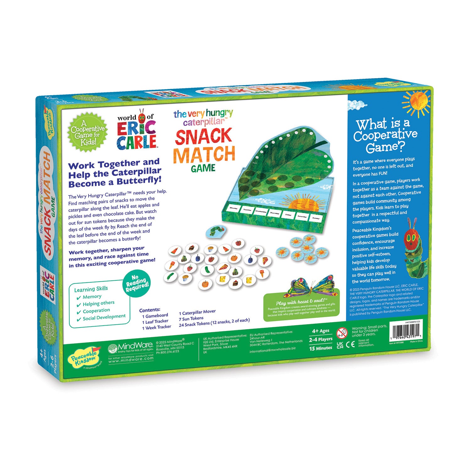 Eric Carle: Snack Match Game - 0