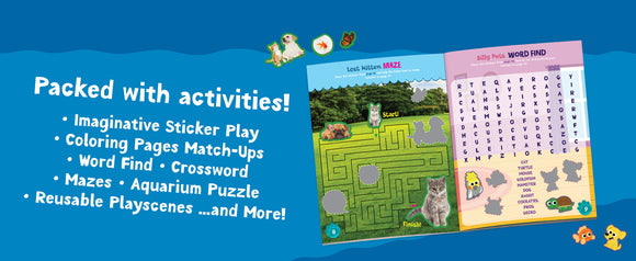 Pets Sticker Activity Book