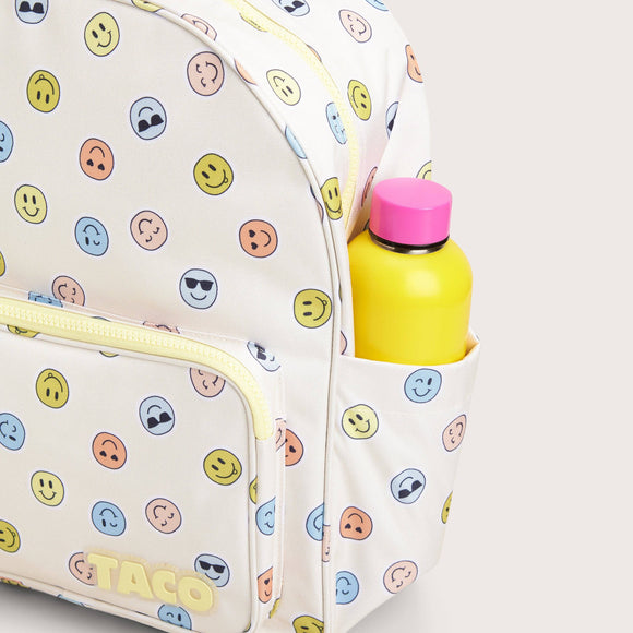 Sydney - Smiley Cream Backpack