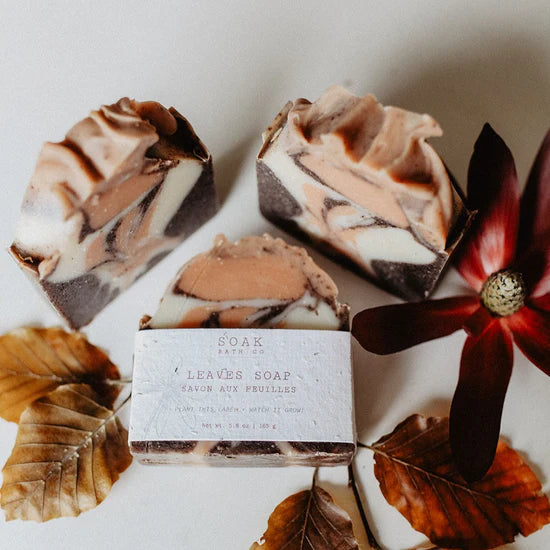 Leaves Soap Bar: Fall Collection