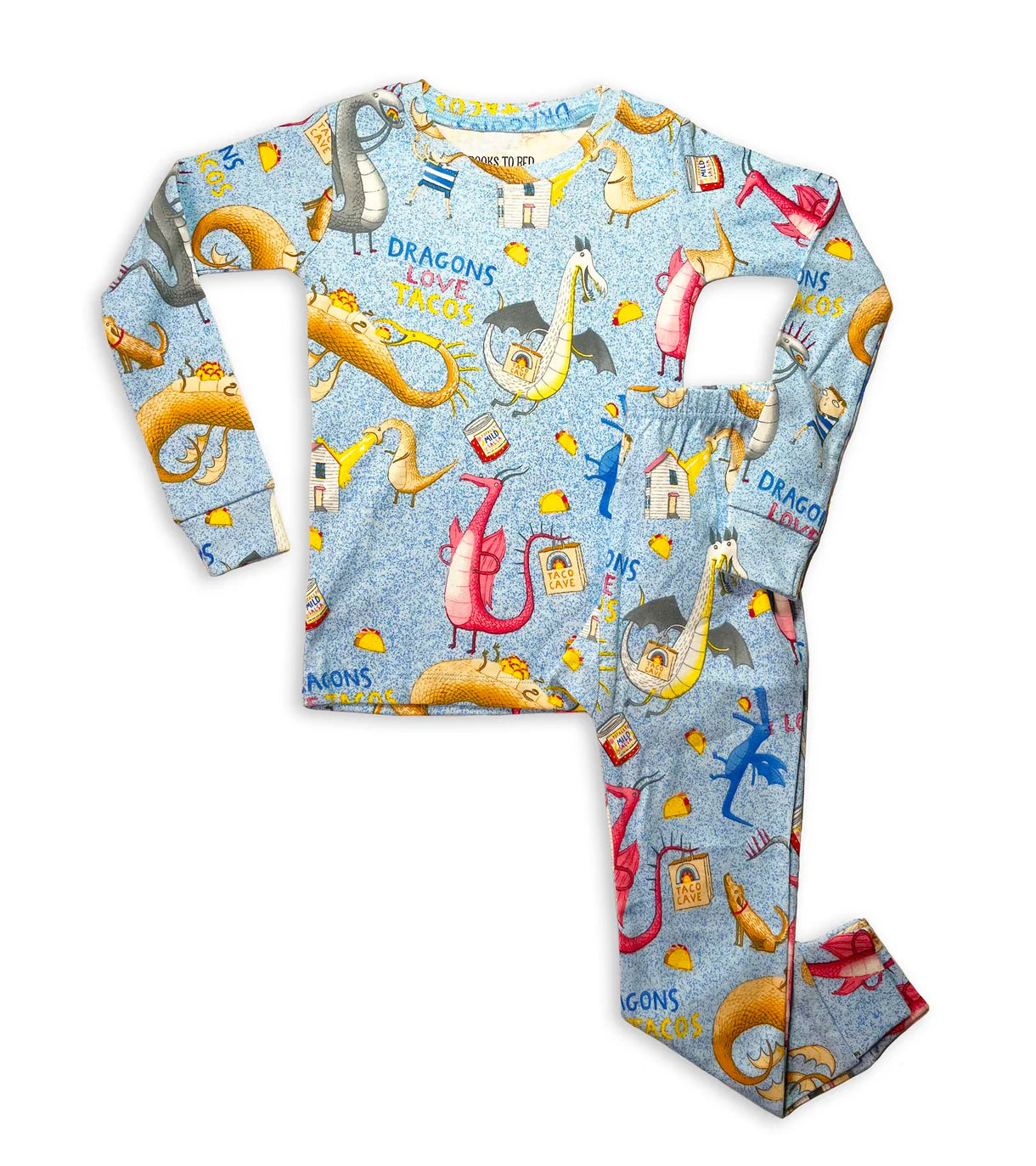 Dragons Love Tacos 2: The Sequel Book and Pajama Set