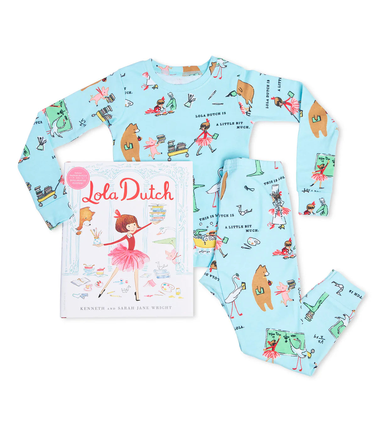 Lola Dutch Book and Pajama Set