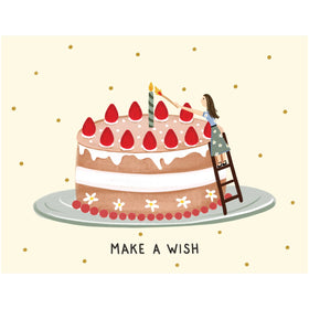 Wishful Cake Card - 0