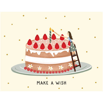 Wishful Cake Card - 0