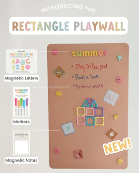 Magic Playwall - Rectangle Magnetic Wall Decal | Cherrypick - 0