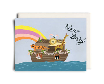 Noah's Arc | New Baby Greeting Card