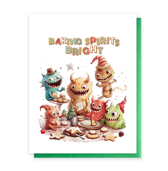 Baking Spirits Bright Card