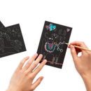 Funtastic Friends Scratch and Scribble Mini Scratch Art Kit-4