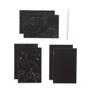 Funtastic Friends Scratch and Scribble Mini Scratch Art Kit-5