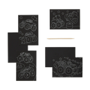 Monster Truck Mini Scratch and Scribble Art Kit-2