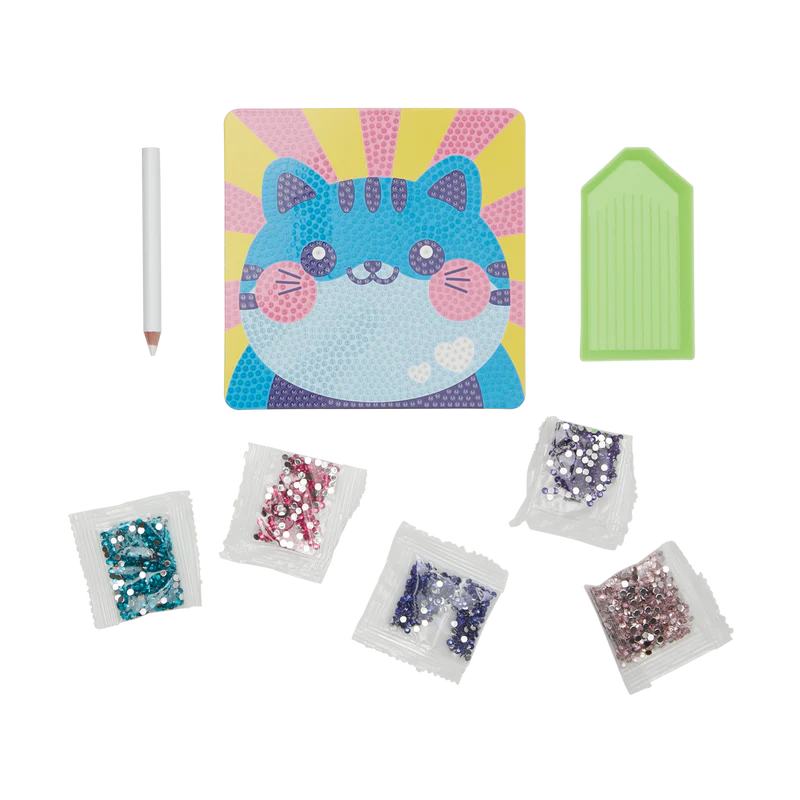 Razzle Dazzle DIY Gem Art Kit - Cutesy Cat - 0