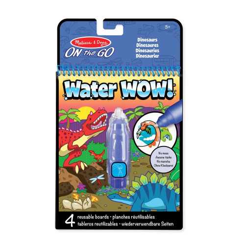 Water Wow! Reusable Water-Reveal Activity Pad – Dinosaurs (Melissa & Doug)